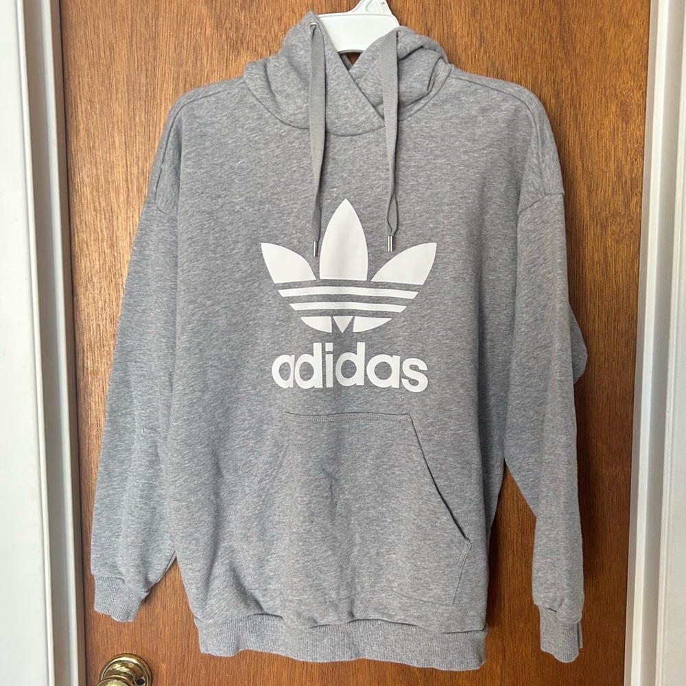 Gray Adidas Hoodie